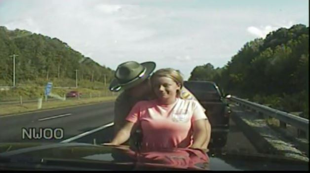 Woman complained that this police body search was inappropriate | Metro