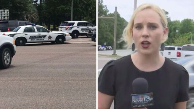 Active shooter linked to murder fires scores of shots during police