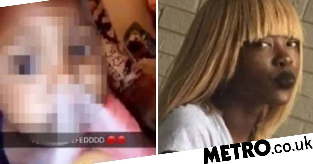 Babysitter who cackled as she made three toddlers smoke weed is jailed