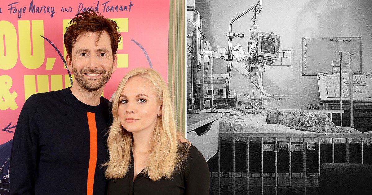 David Tennant's wife says baby's hospital stay will haunt her