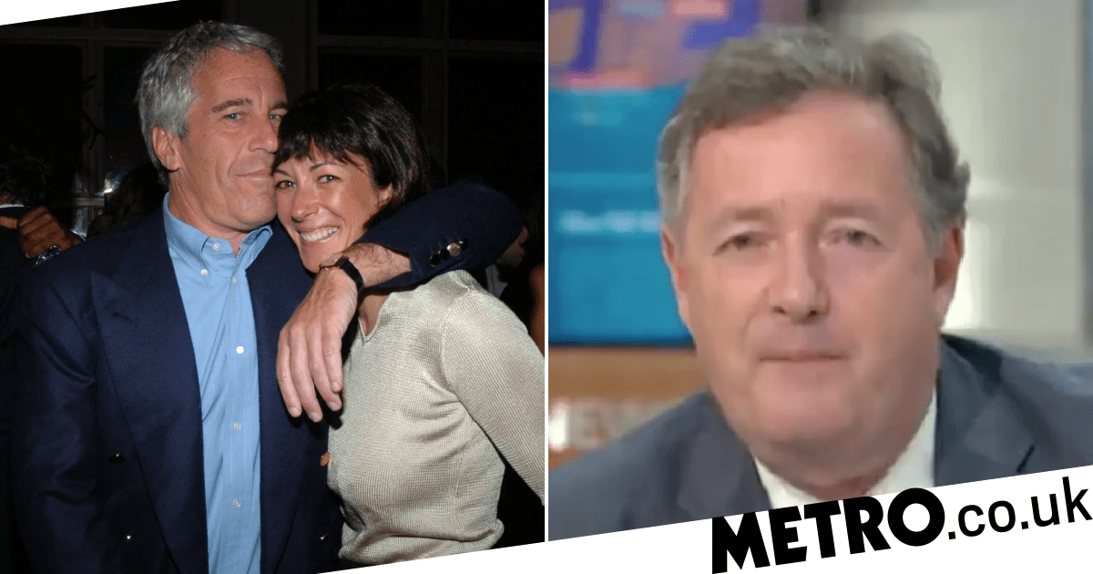 Piers lashes out at Ghislaine Maxwell's friend as she defends