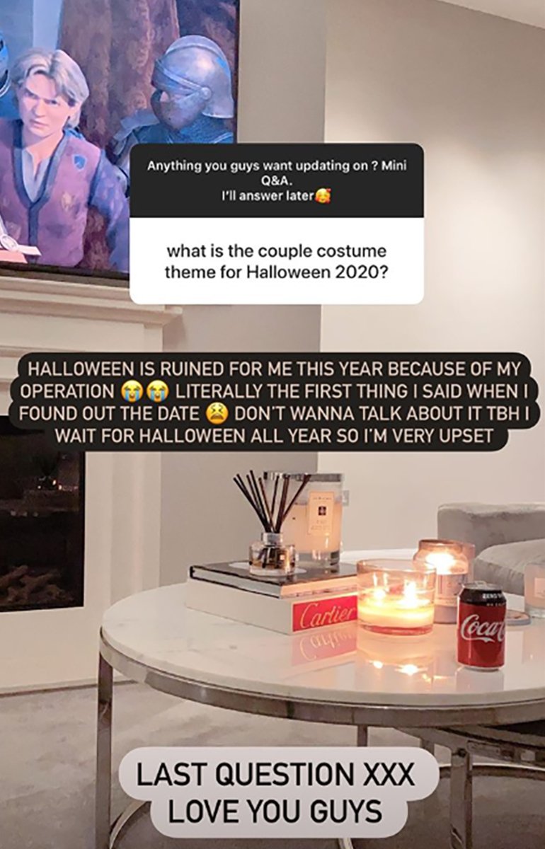 Love Island's MollyMae Hague's surgery 'ruins' Halloween Metro News