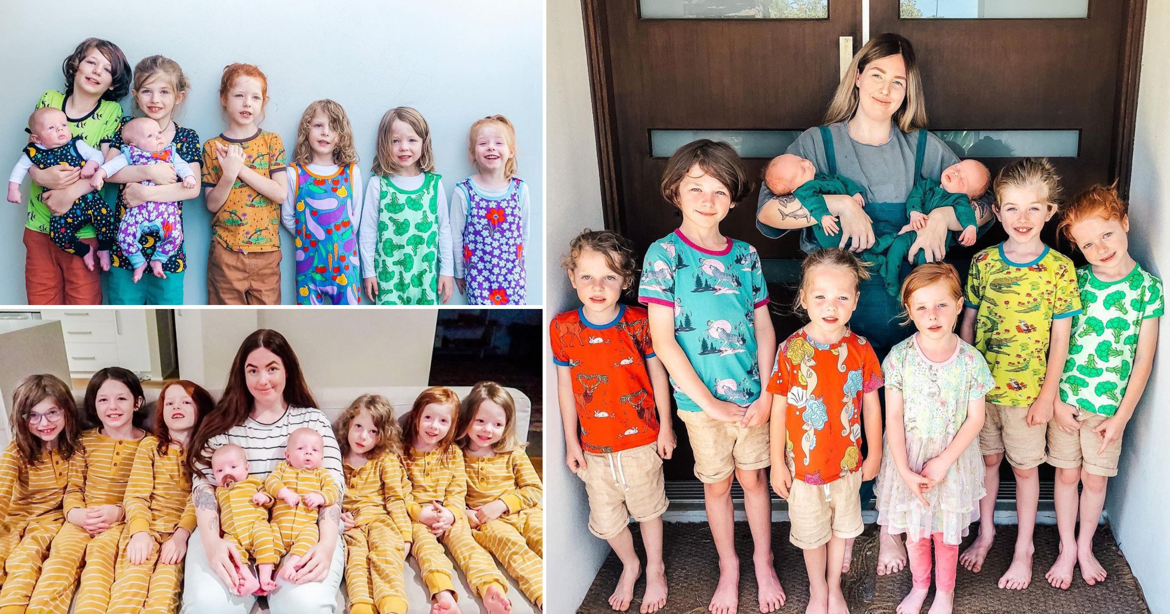 Mumofeight kids including twins and triplets shares bedtime routine