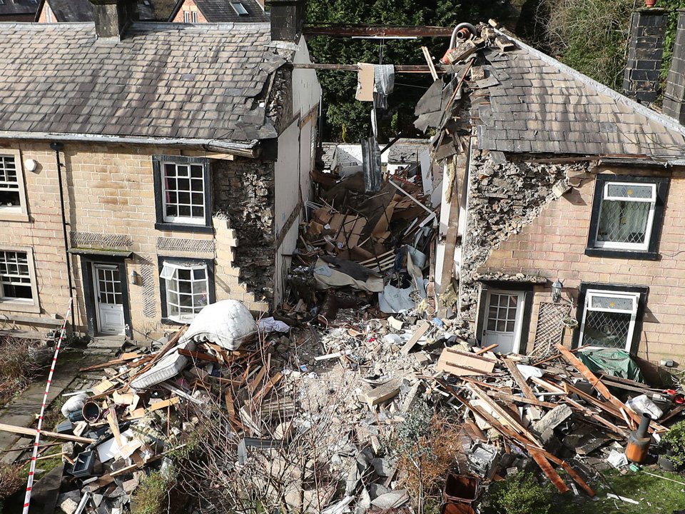 Bury explosion Woman, 79, dies in house collapse Metro News