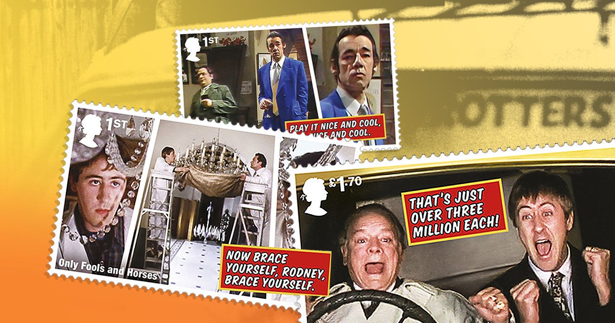 Only Fools and Horses 40th anniversary marked with Royal Mail stamps