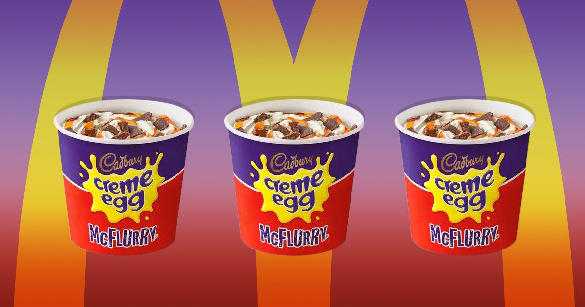Creme Egg McFlurry returns to McDonald's this week Metro News