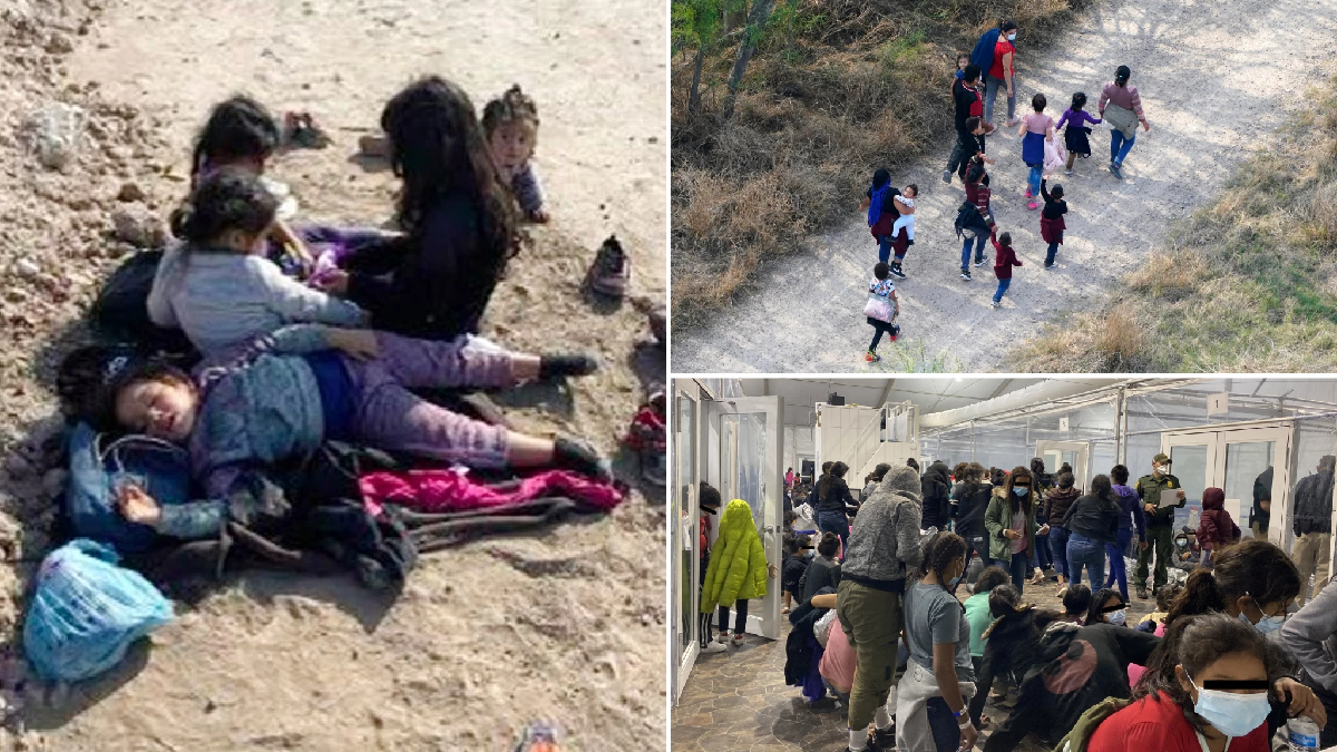 Five young migrant girls found abandoned in Texas as 21,000 kids held