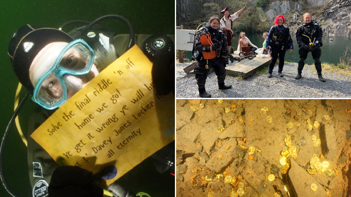 World's first underwater escape room lets you play at the bottom of a