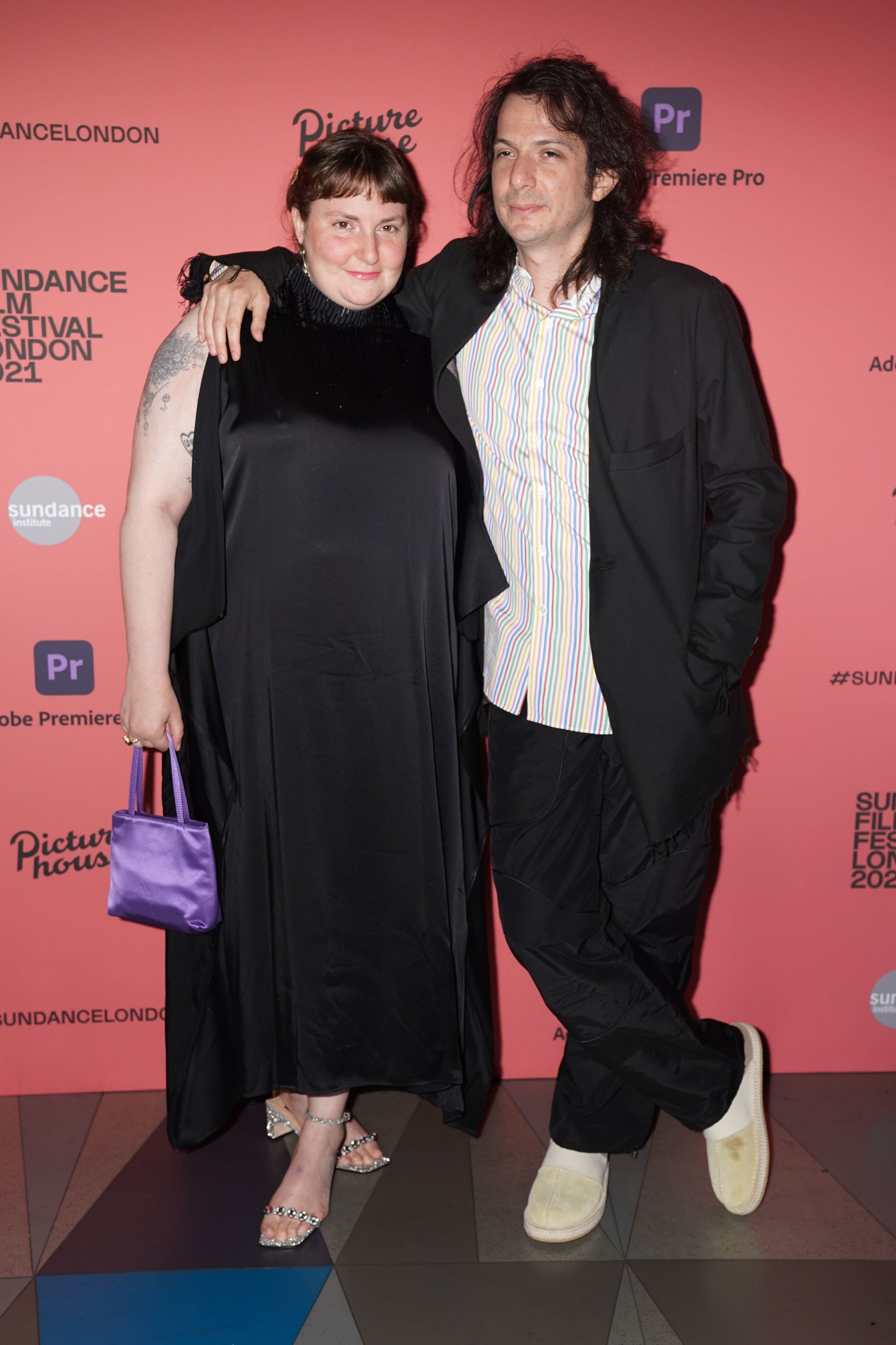 Lena Dunham and boyfriend lovedup as they make red carpet debut