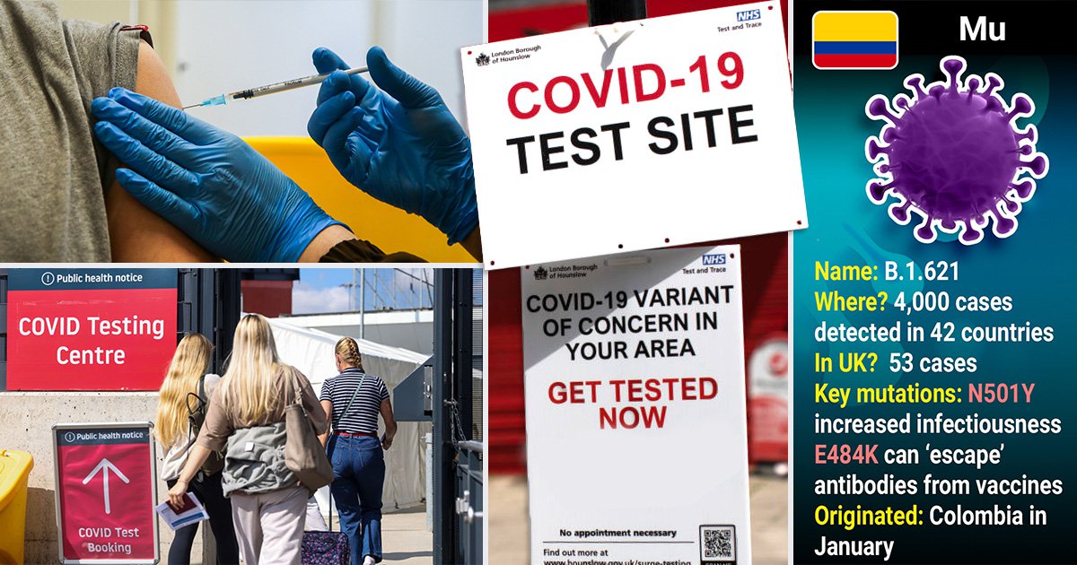 More than 50 cases of 'Mu' variant which may be resistant