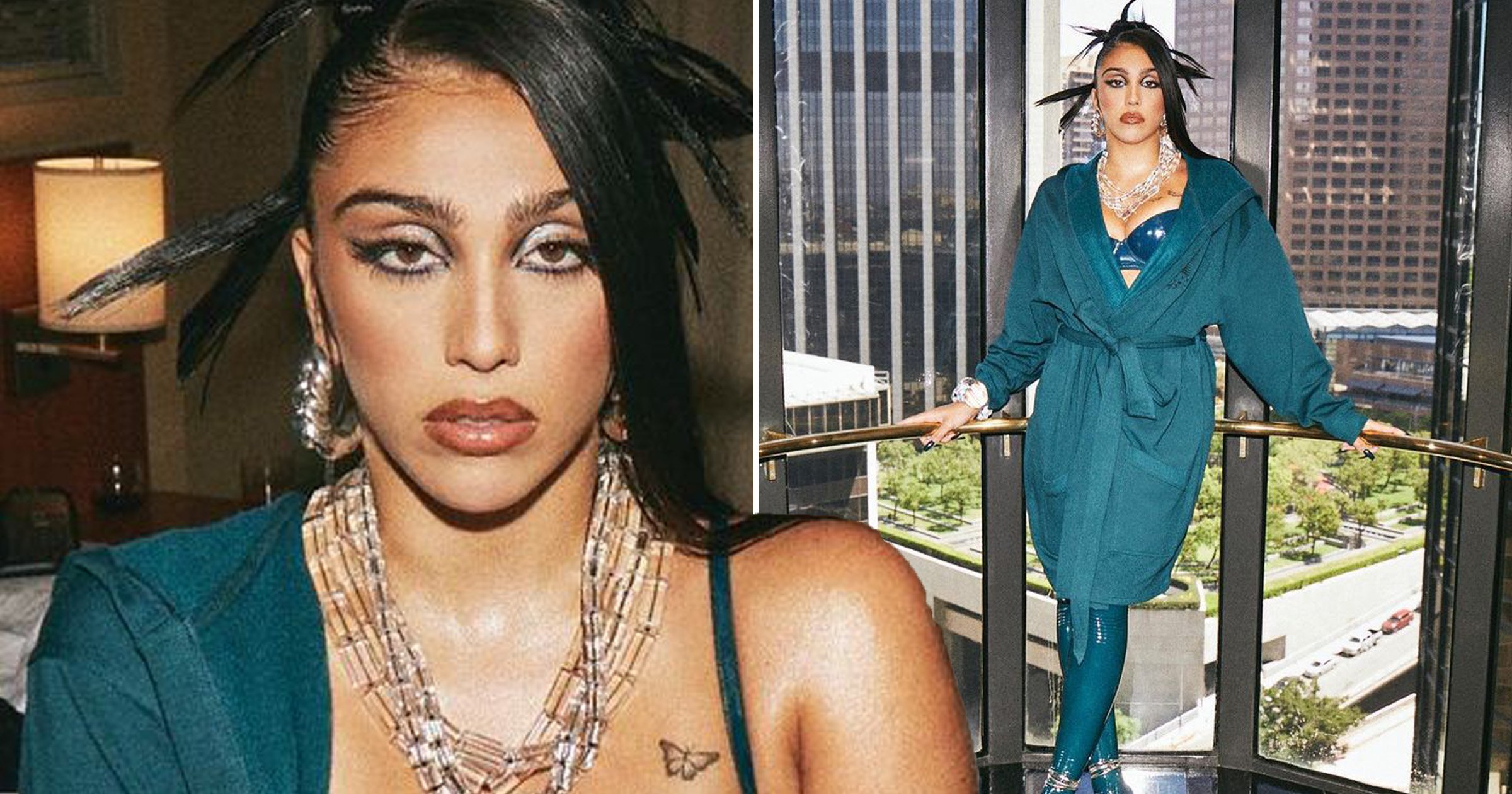 Madonna's daughter Lourdes slays in shoot ahead of Rihanna fashion show