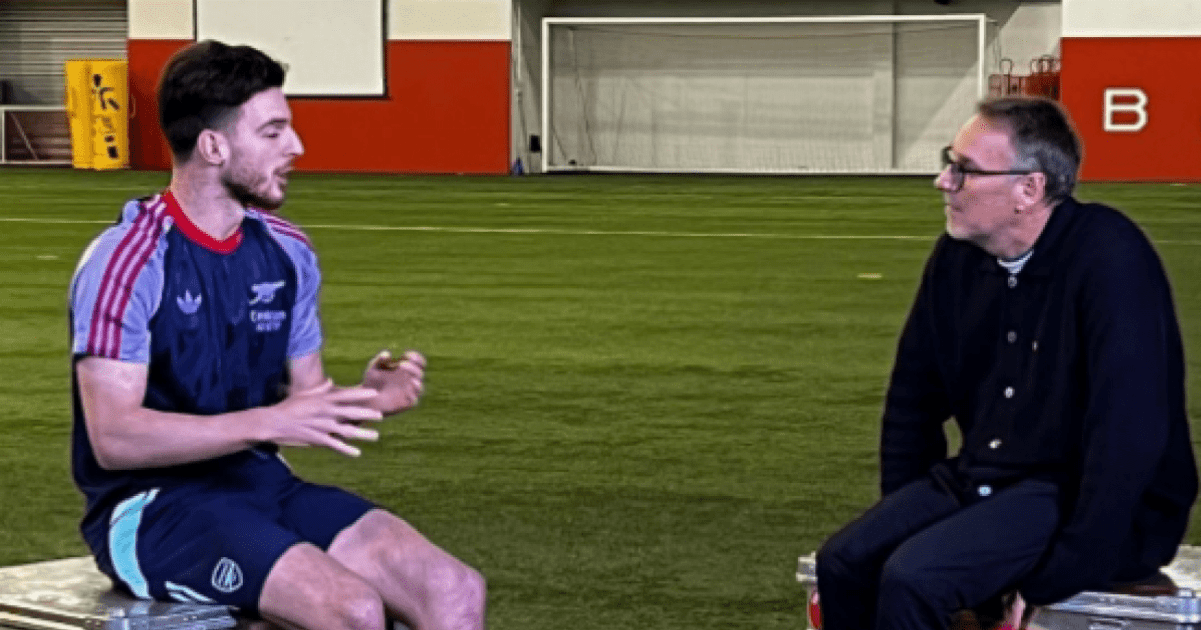 Arsenal fans have one question for club legend after he posts Declan Rice picture | Football