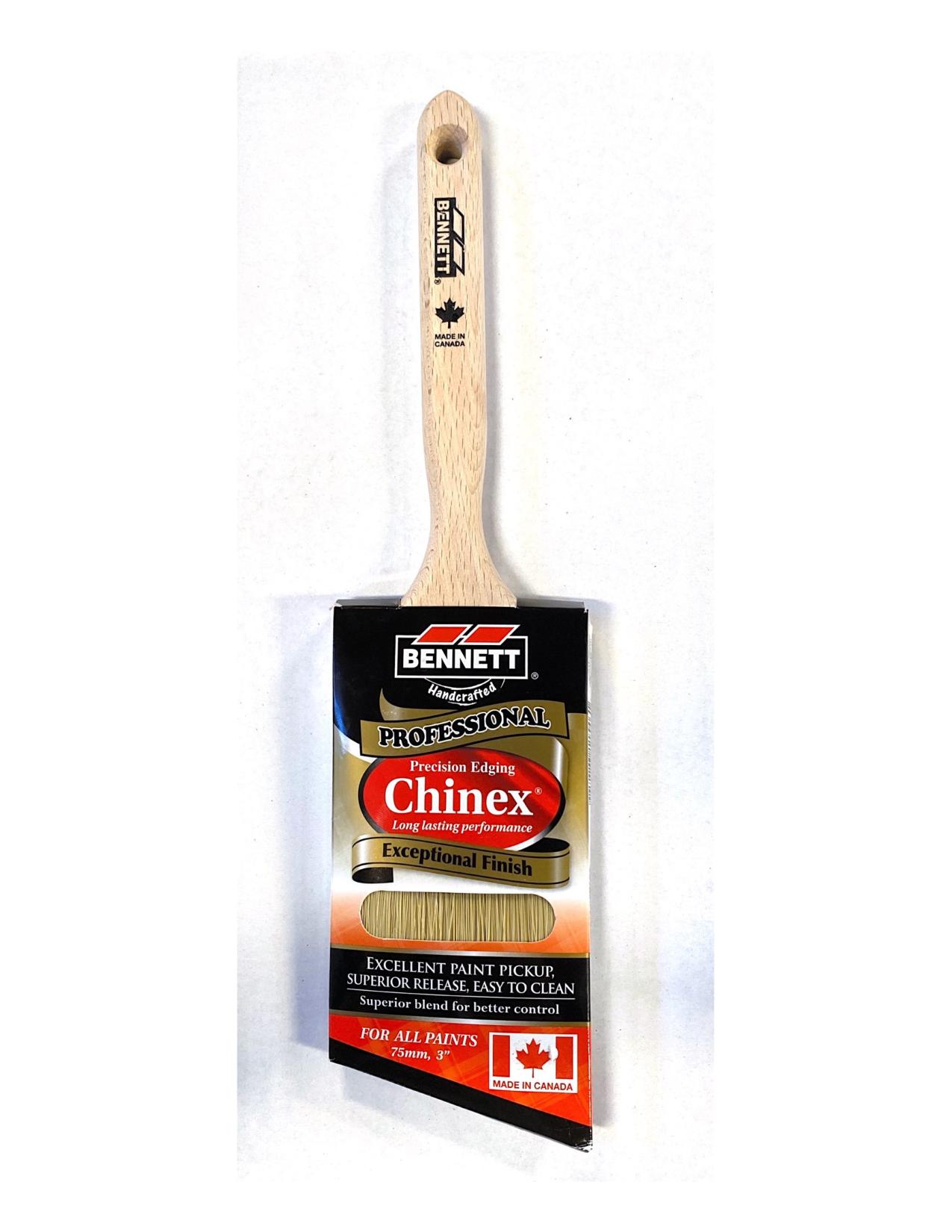 PRECISION EDGING CHINEX FIRM ANGULAR SASH PAINT BRUSH