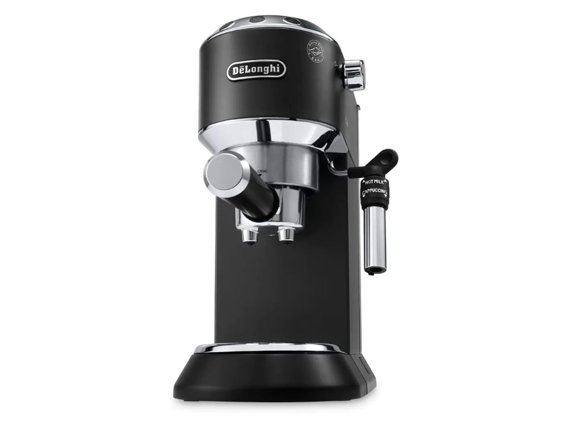 Buy DeLonghi Dedica Pump Black Manual Espresso Coffee Machine EC685