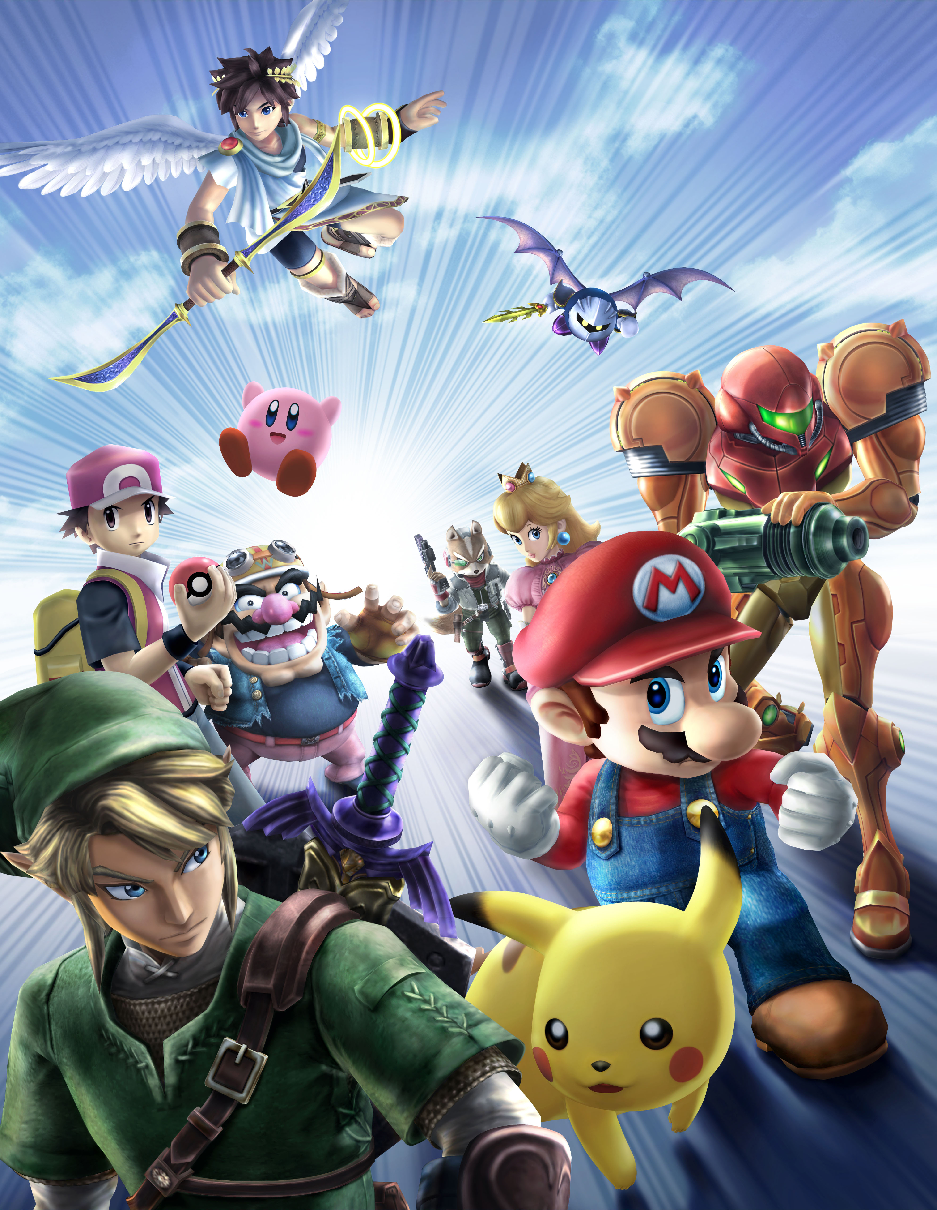 Artwork and renders Super Smash Bros. Brawl (Metroid Recon)