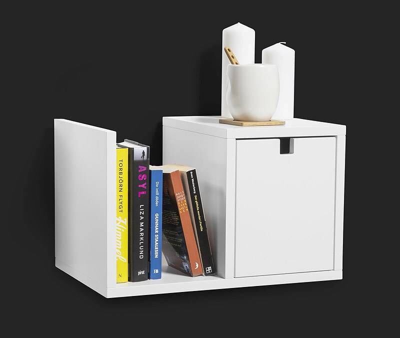 vägghängt sängbord ikea 25 Snygga Väggfasta Sängbord Perfekta För Det Lilla Sovrummet - Metro Mode
