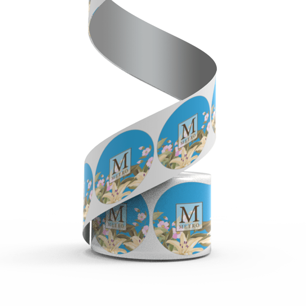 Circle Roll Labels Metro Package Printing