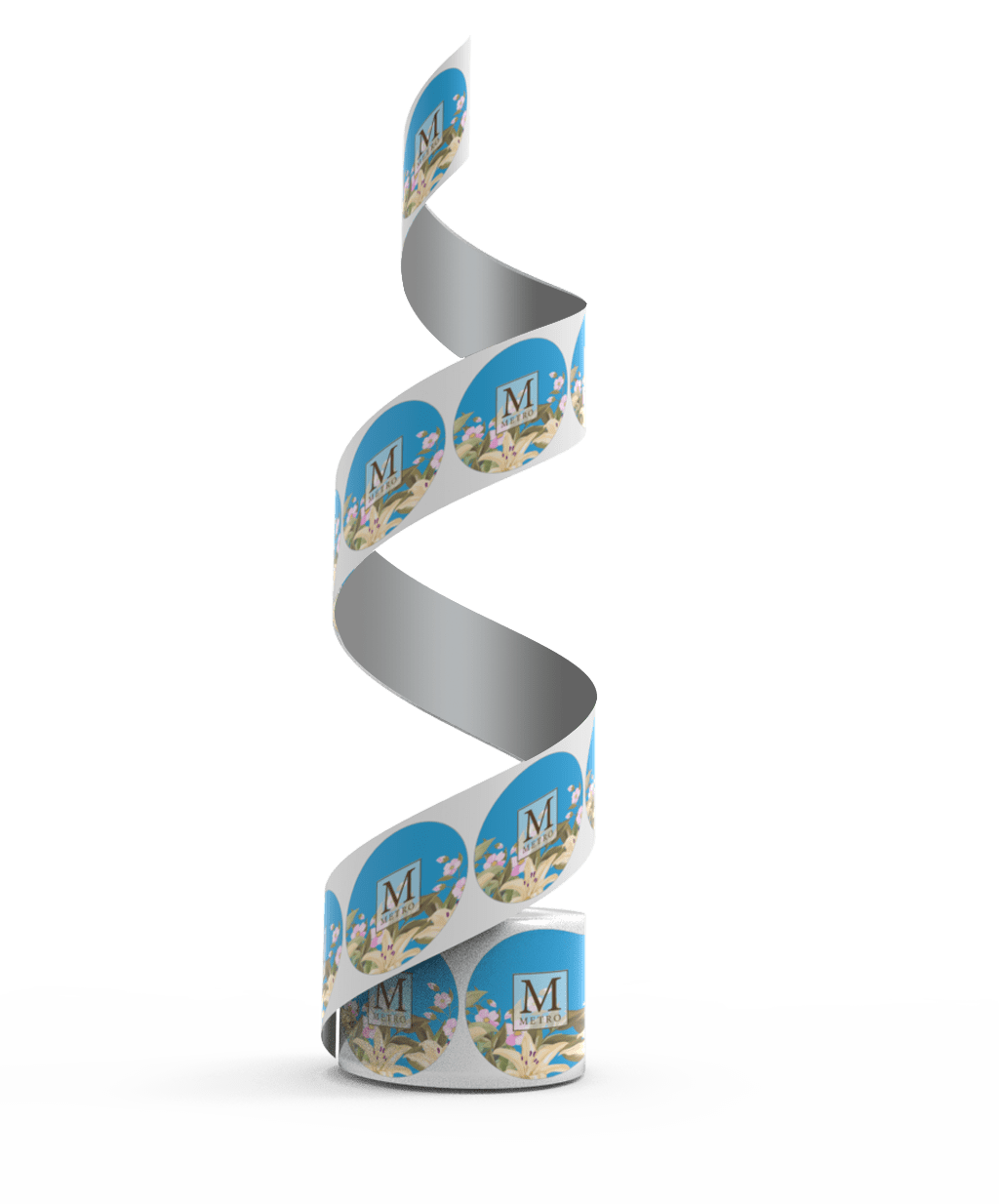 Circle Roll Labels Metro Package Printing