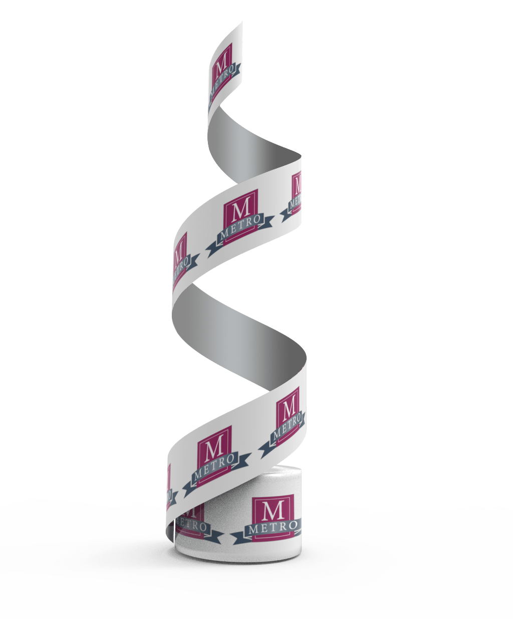 Custom Shape Roll Labels Metro Package Printing