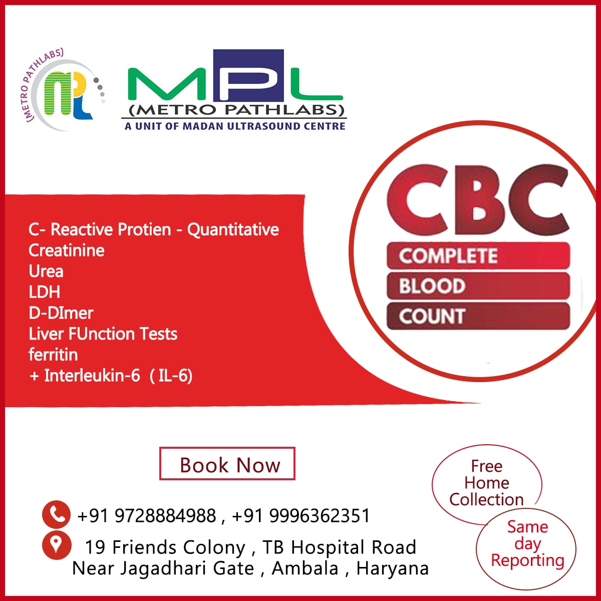 Metro Path Labs Premium Quality at Best Prices