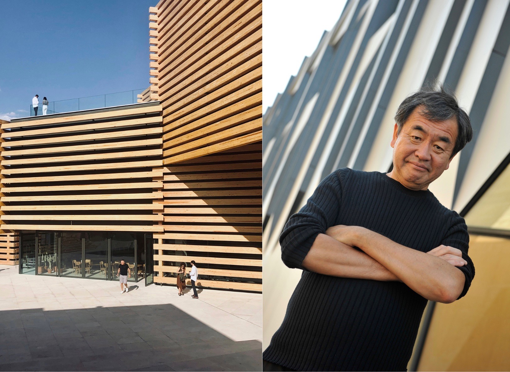 Kengo Kuma Japanese Architect Poses For A Photograph - vrogue.co