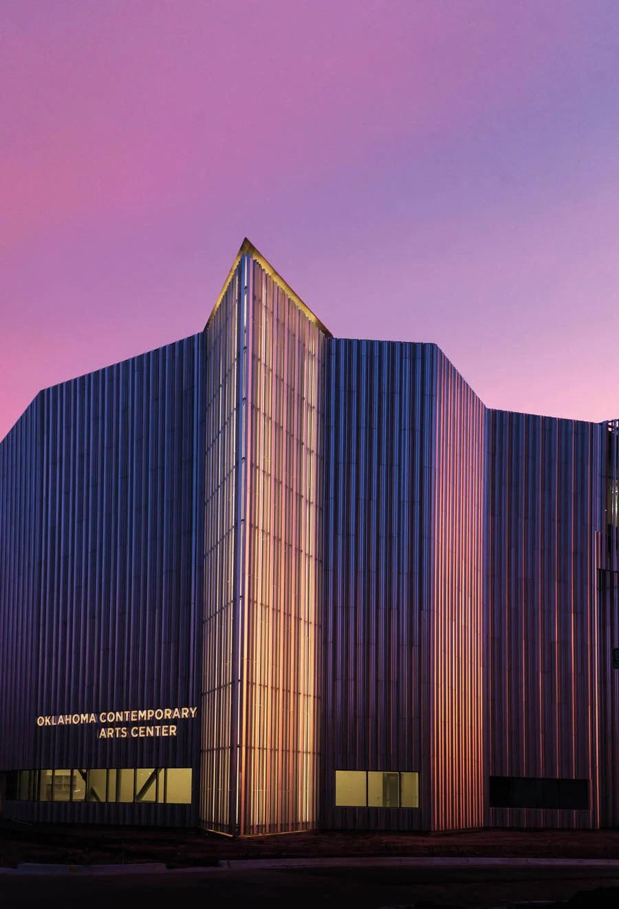 For the New Oklahoma Contemporary Arts Center, Light is a Recurring