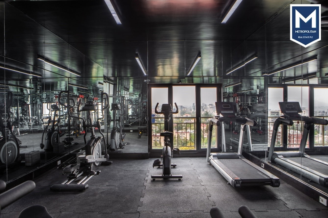 Do you have any thing about having a gym in your apartment building? Metropolitan Real Estate