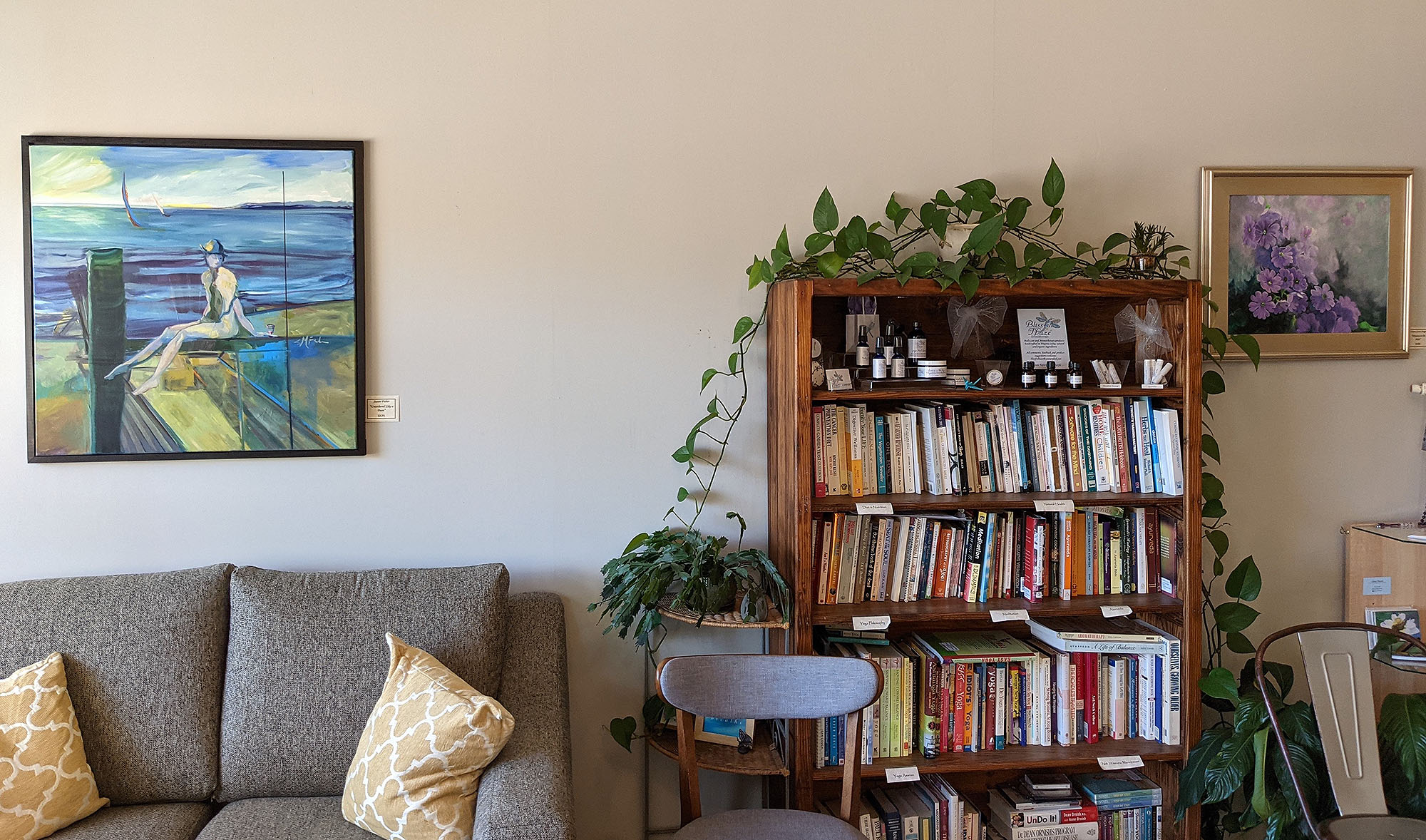 MRAA SERENITY EXHIBIT AT GLENMORE YOGA & WELLNESS CENTER, SPRINGSUMMER