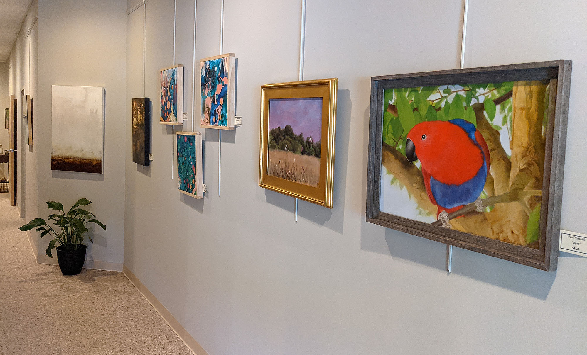 MRAA SERENITY EXHIBIT AT GLENMORE YOGA & WELLNESS CENTER, SPRINGSUMMER 2021 MRAA