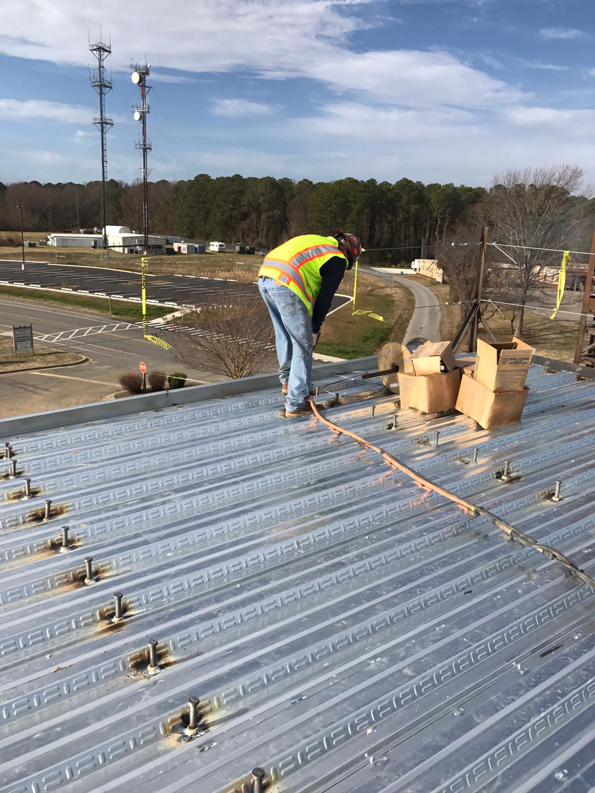 Shear Stud Installation Metro Steel Metro DC Steel Erection Company
