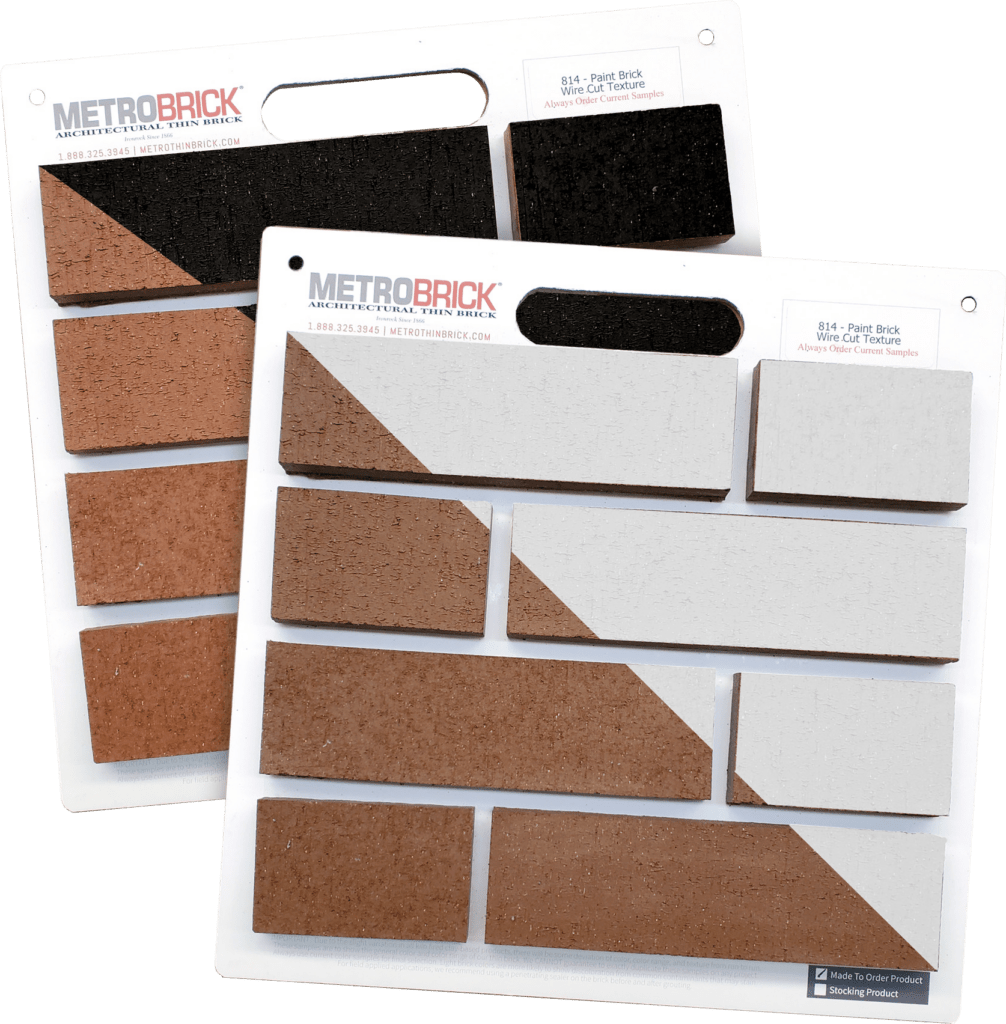 Paint Brick Sample Request METROBRICK® Thin Brick