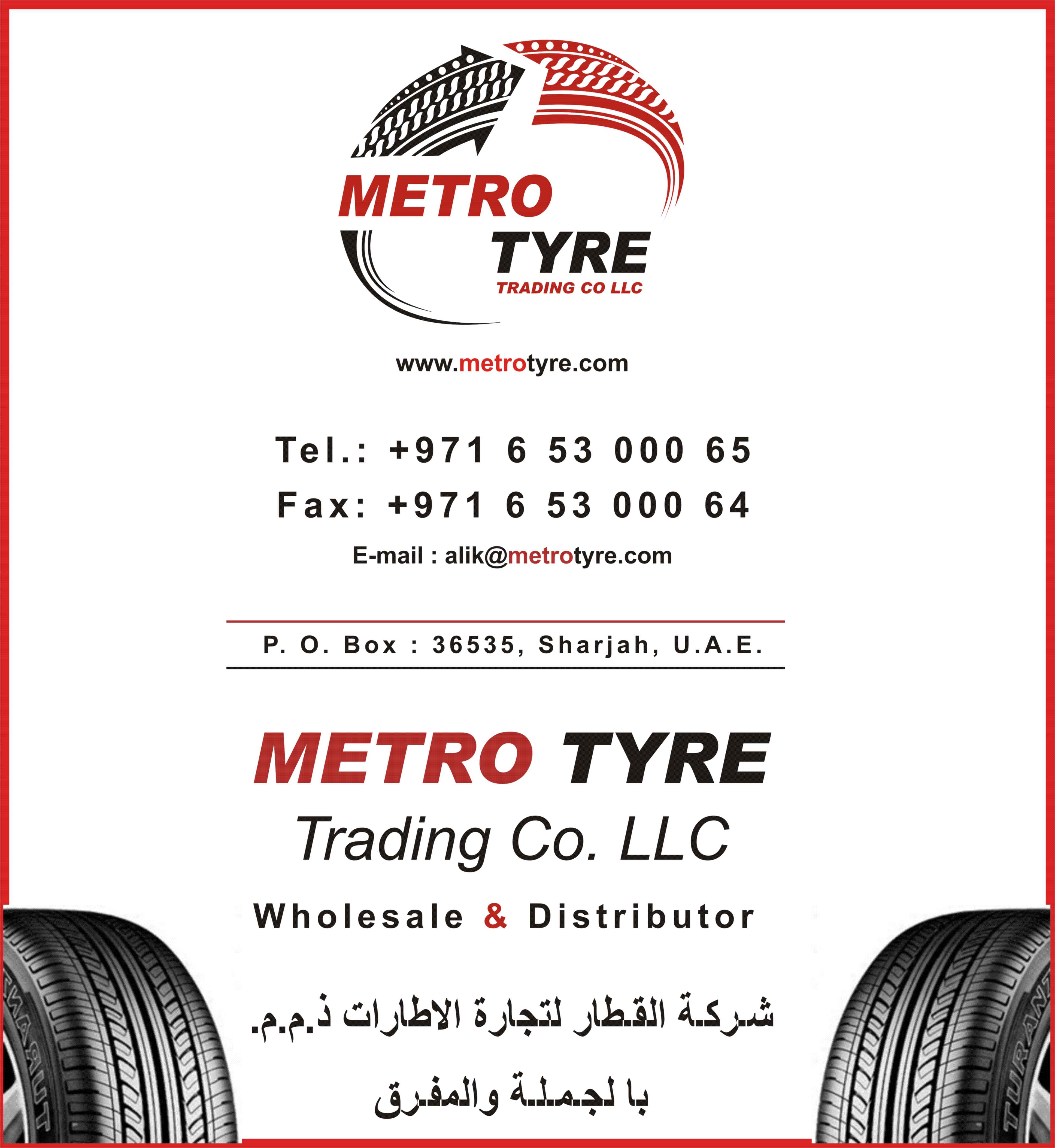 Metro Tyre Trading Co LLC