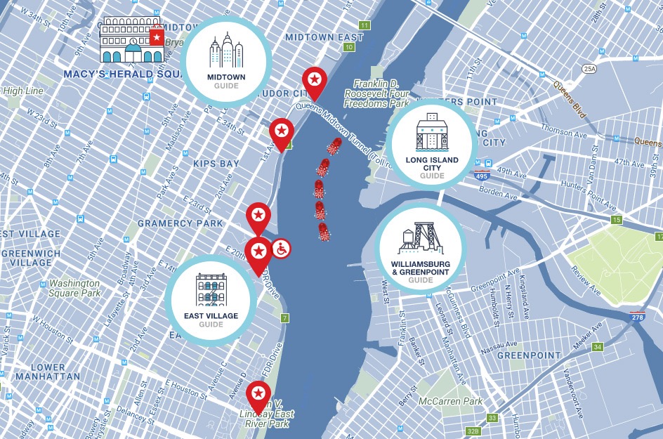 Macys New York Map NYC street closures for Macy’s 4th of July fireworks show Metro US