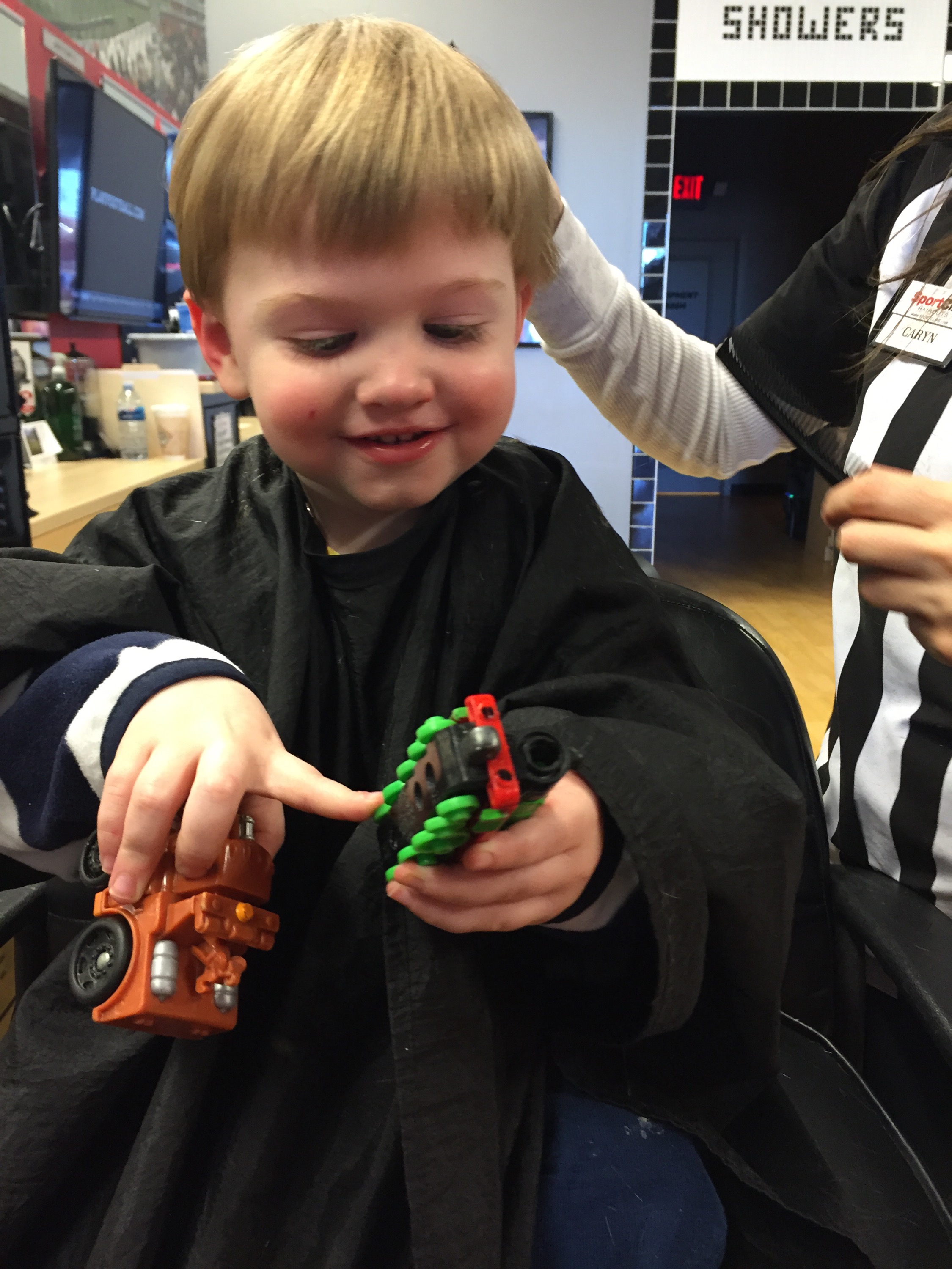 Sport Clips Is Better Than Snipits for Toddler Haircuts