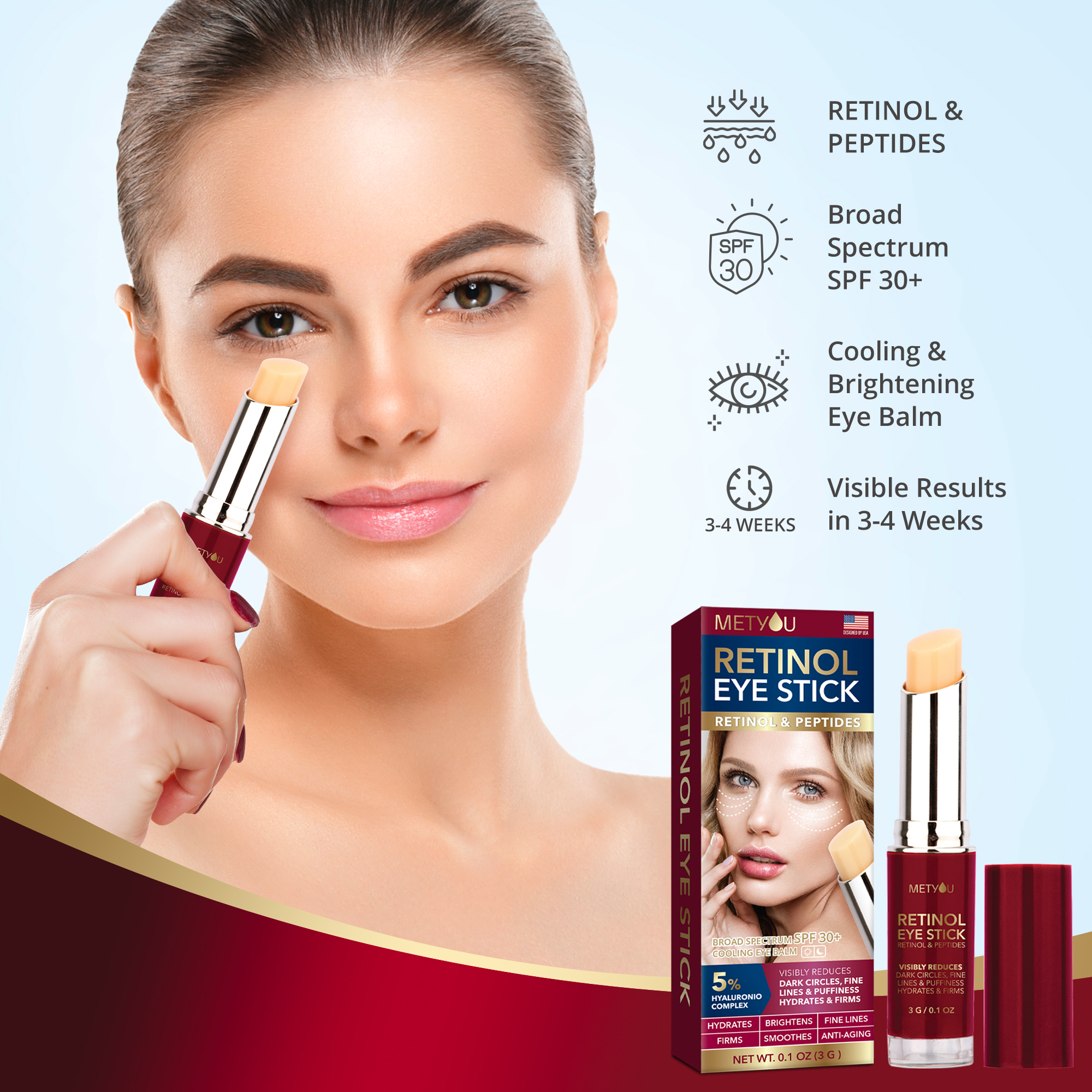 Retinol Eye Stick 0.1oz(3g) B0BRRNGHTZ