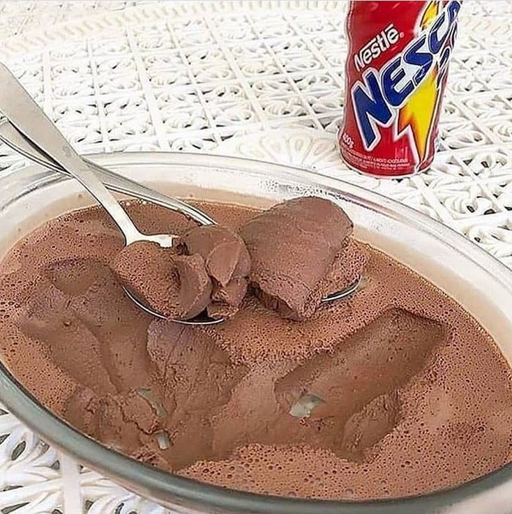 Mousse de Nescau Meu Mundo das Receitas