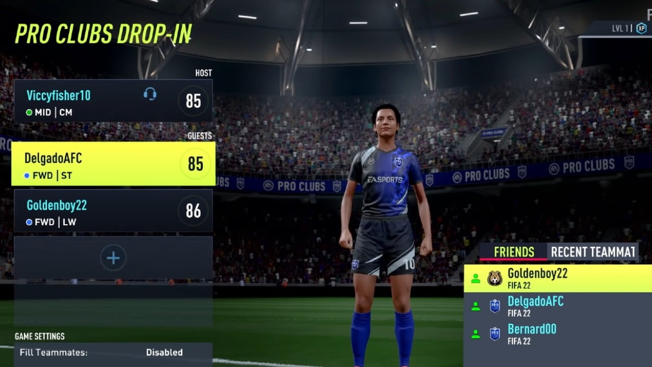 Pro Clubs do FIFA 22 EA detalha recursos em vídeo