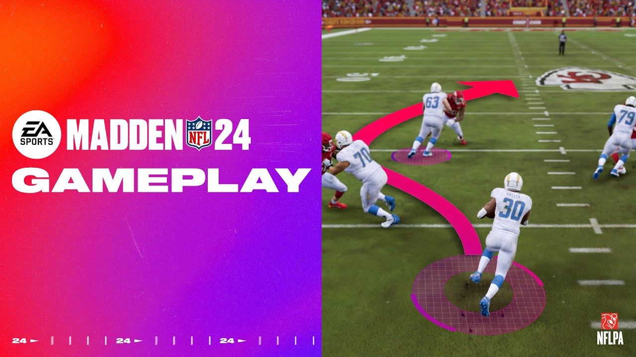 Madden NFL 24 gameplay realista empolga fãs; assista