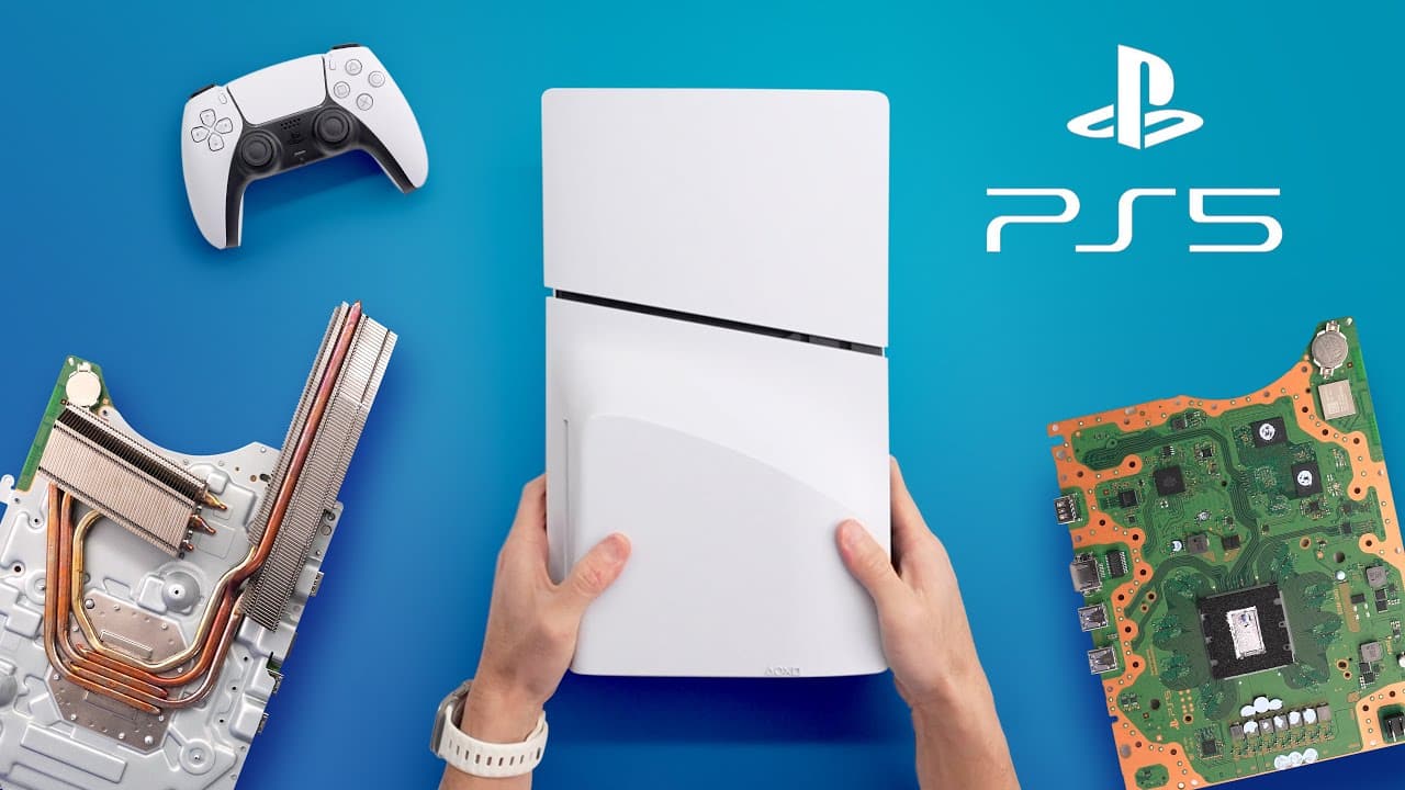 Vídeo mostra desmontagem do PS5 SLIM