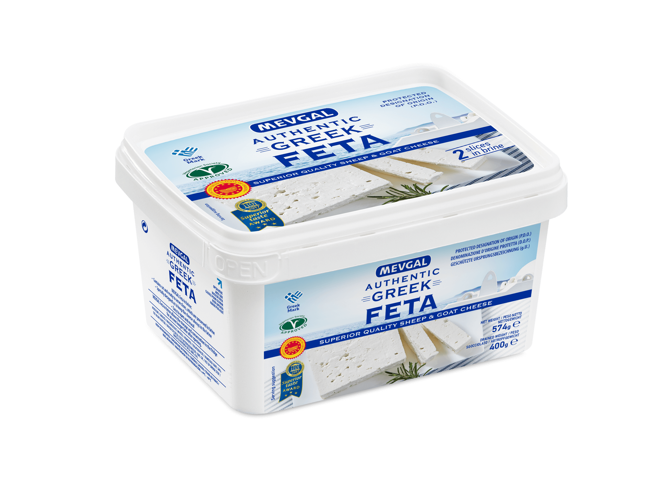 MEVGAL Feta Cheese P.D.O.