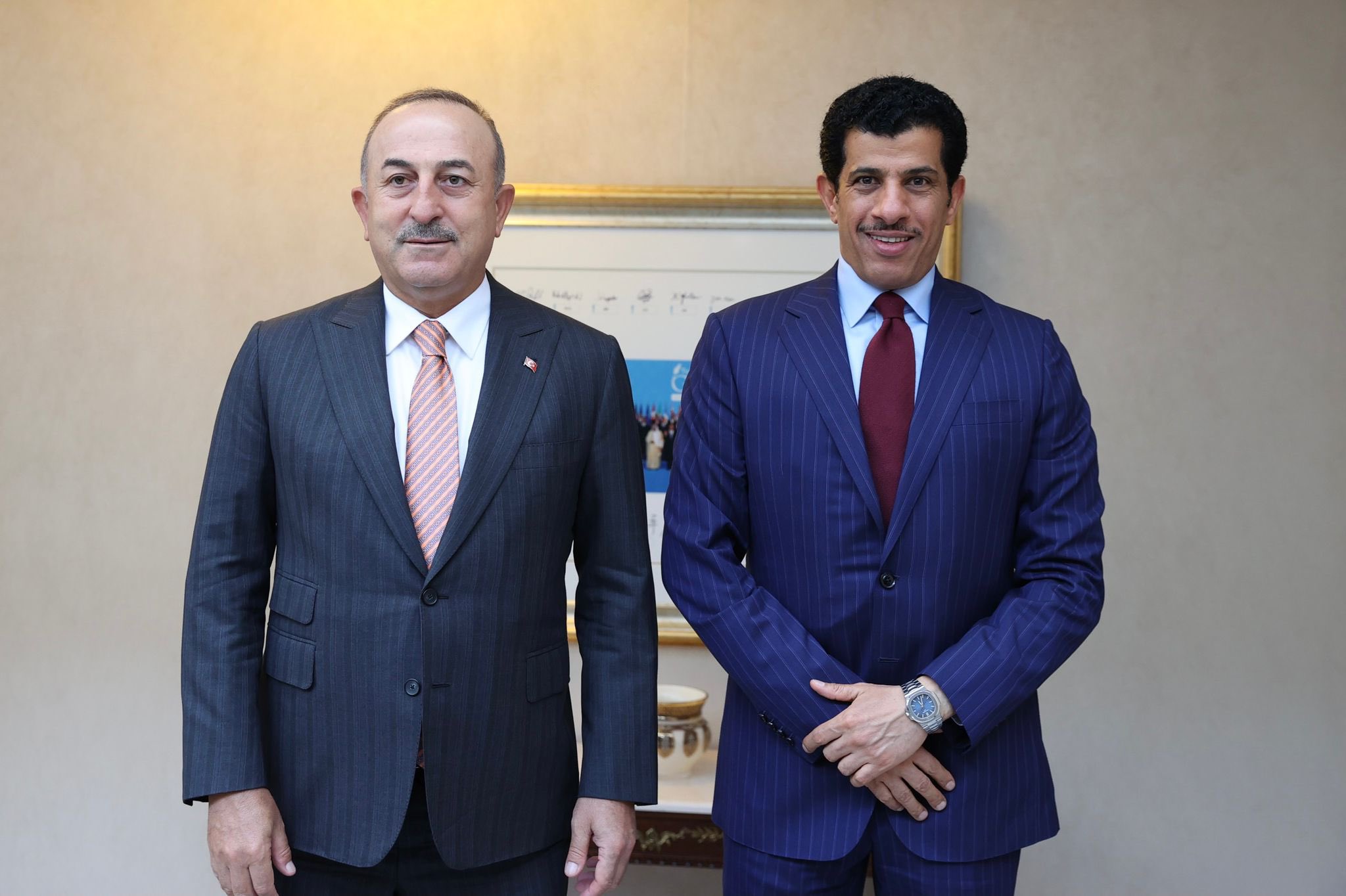 Katar Büyükelçisi Salem Mubarak Al Shafi’nin Ziyareti Mevlüt