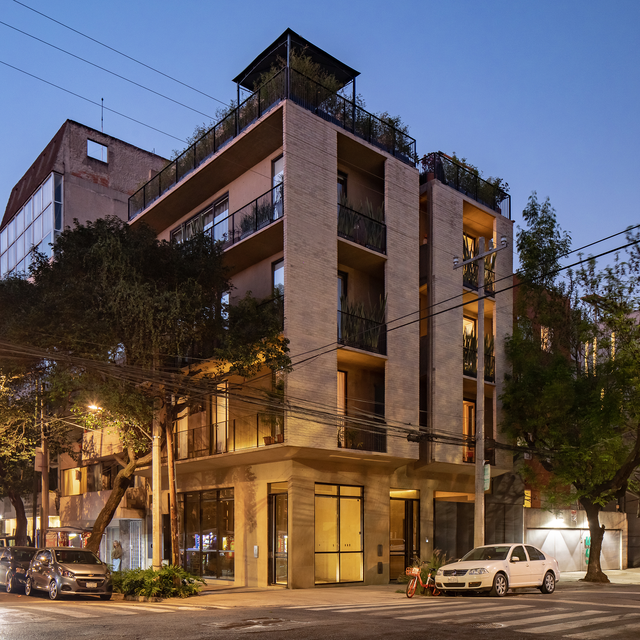 Bloqe Arquitectura diseña departamentos en la Colonia Roma México Design