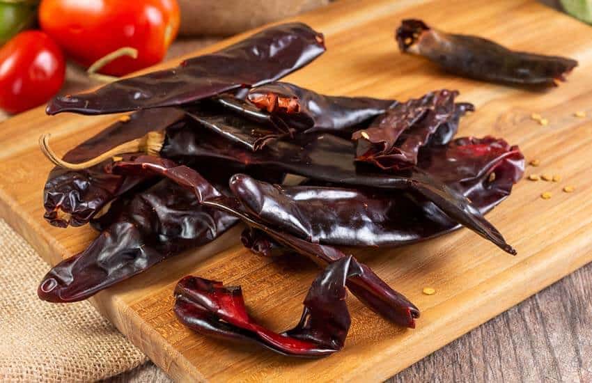 The secret of guajillo chiles
