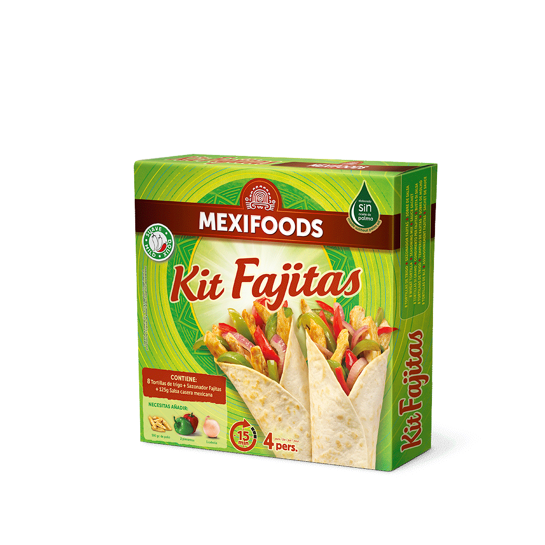 Kit fajitas Mexifoods