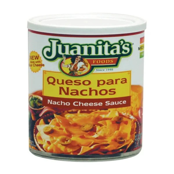 Juanita's Nacho Cheese Sauce 15 oz Case 6 Units