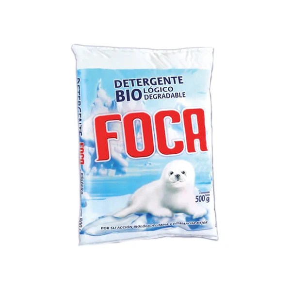 Foca Laundry Powder Detergent 1/2 kg Case 36 Units