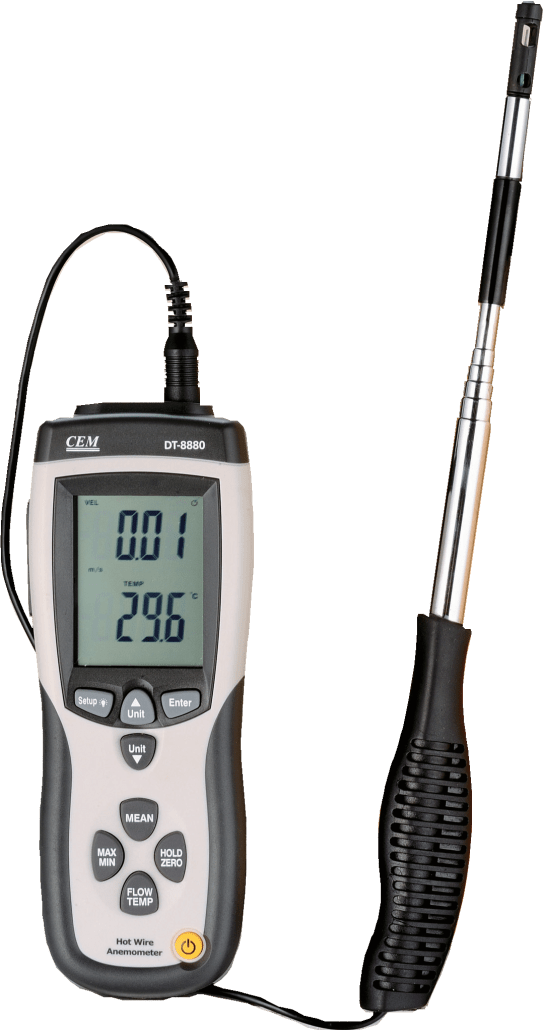 Digital Anemometer Manufacturers in India MEXTECH
