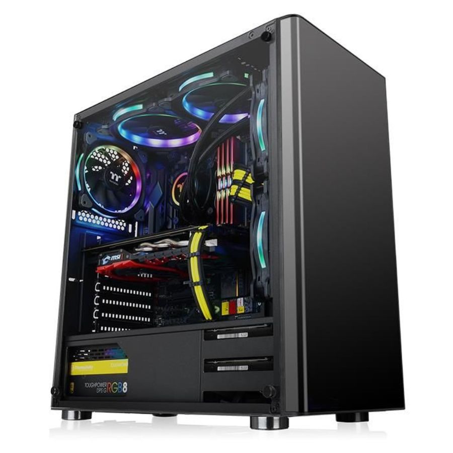 Mexx MID TOWER THERMALTAKE V200 VIDRIO TEMPLADO FUENTE THERMALTAKE 50