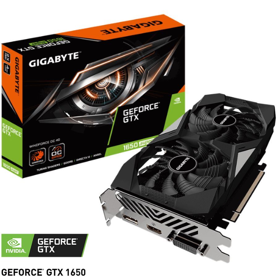 GEFORCE GTX 1650 4GB SUPER GIGABYTE WINDFORCE OC Mexx