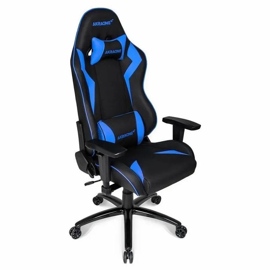 Ak Designs Octane Pc Gaming And Office Chair Black Blue Mexx SILLA GAMER AK RACING OCTANE NEGRA Y AZUL